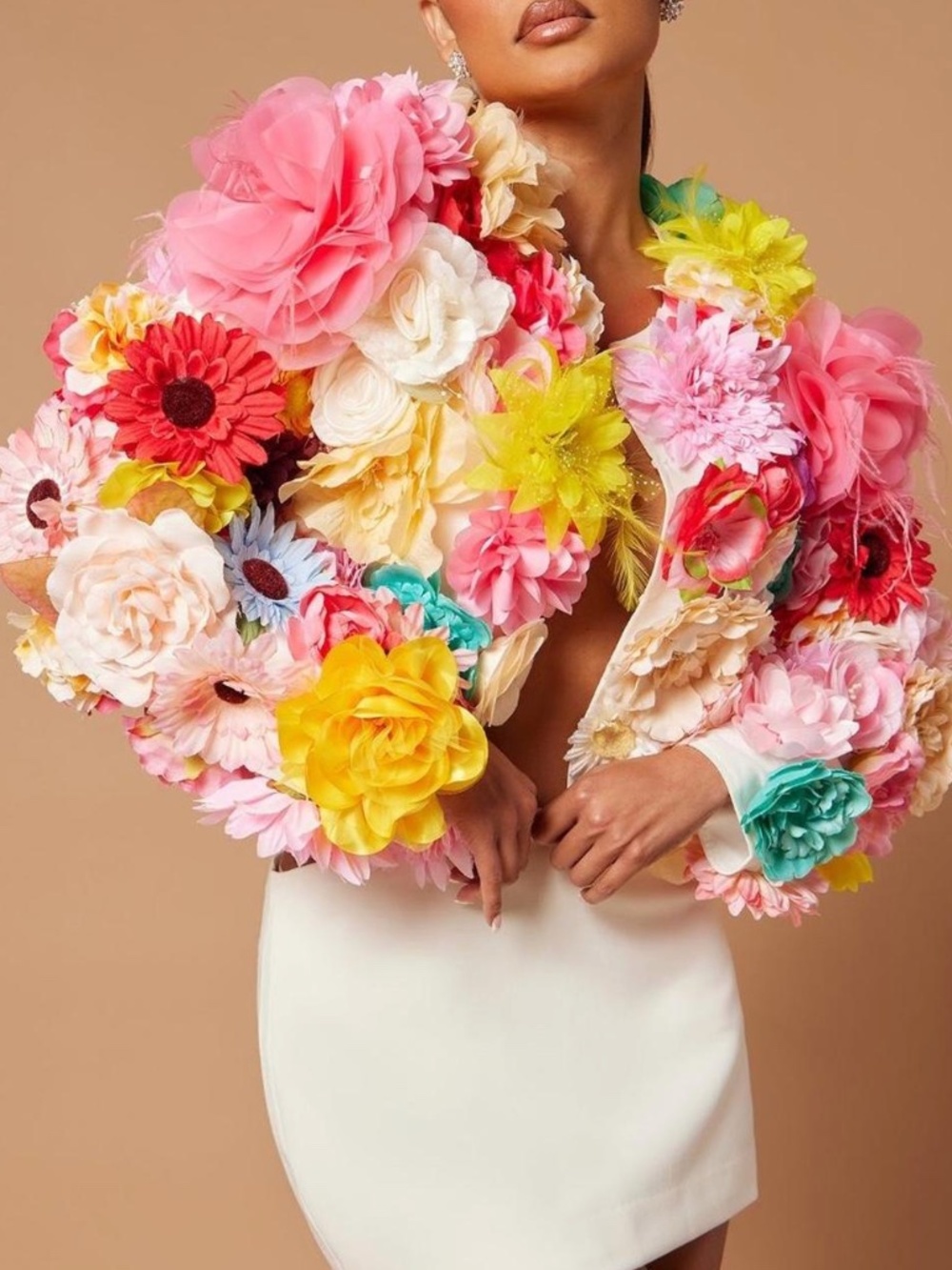 Flower Statement Jacket